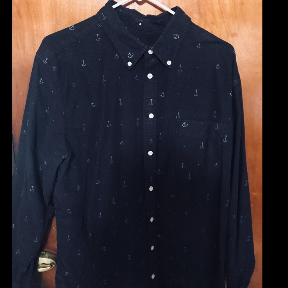 Merona Anchor Button Up